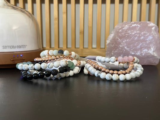 Simply Earth Diffuser Bracelet - Set of 3